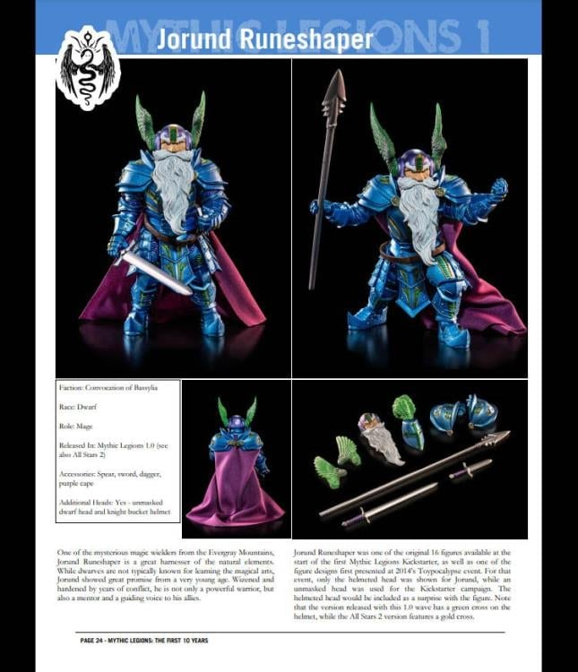 Mythic Legions: The First 10 Years Deluxe Hardcover Book