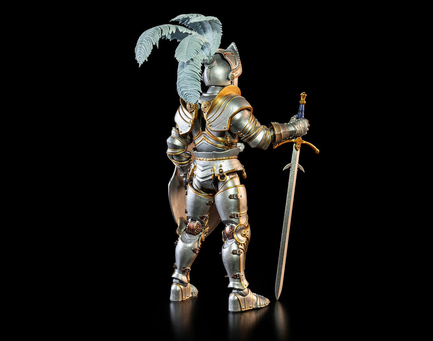 Mythic Legions - Ashes of Agbendor Blue Shield Soldier (Deluxe Knight Builder Kit 3) Action Figure
