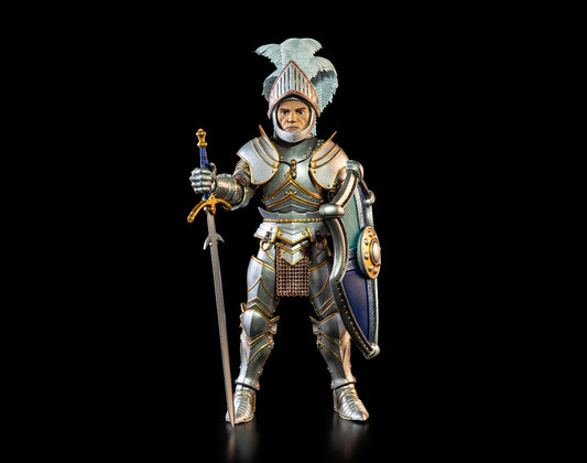 Mythic Legions - Ashes of Agbendor Blue Shield Soldier (Deluxe Knight Builder Kit 3) Action Figure